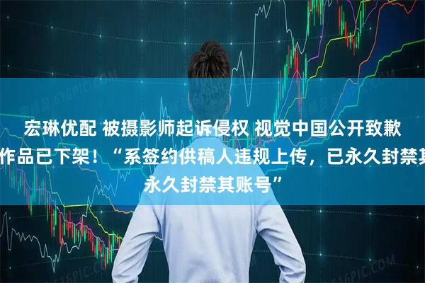 宏琳优配 被摄影师起诉侵权 视觉中国公开致歉：涉案作品已下架！“系签约供稿人违规上传，已永久封禁其账号”