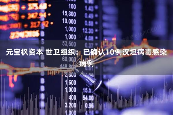 元宝枫资本 世卫组织:已确认10例汉坦病毒感染病例